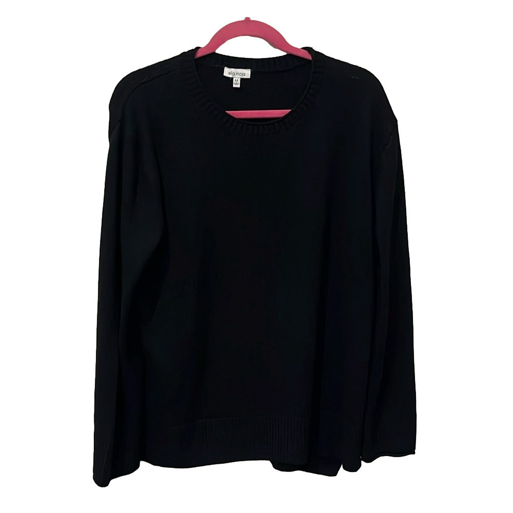 Ella Moss black sweater, medium 🔵